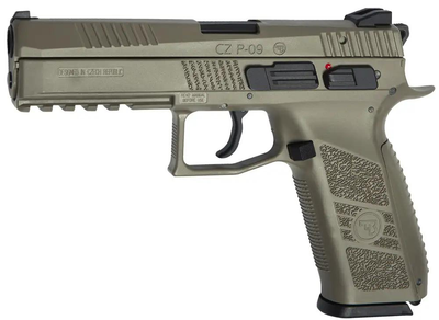 Страйкбольний пістолет ASG CZ P-09 Tan Green Gas кал. 6 мм