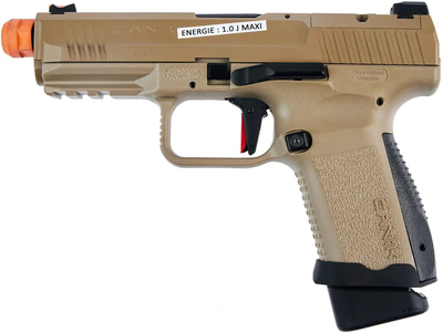 Страйкбольний пістолет Canik Air TP9 Elite Combat Green Gas кал. 6 мм ВВ. FDE (22420064)