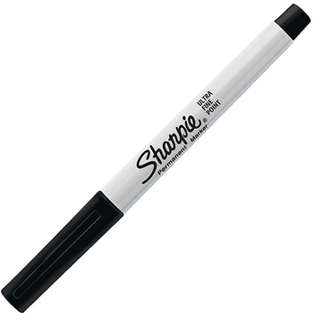 Маркер Sharpie Ultra Fine 0.5 мм Чорний 2 шт (3501179858784)