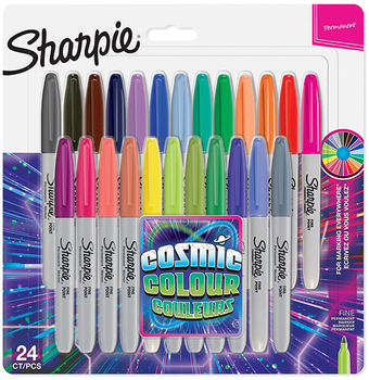 Набір маркерів Sharpie Fine 0.9 мм 24 шт (3026980336721)