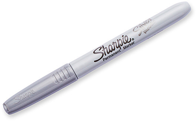 Marker Sharpie Metallic 1.4 mm Srebrny (3501179860046)