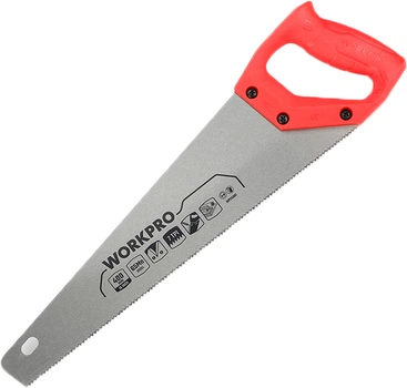Ножовка для дерева Workpro 400 мм 7TPI DYI (WP215001)