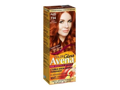 Крем-фарба AVENA Gloss Color 734 Тиціан
