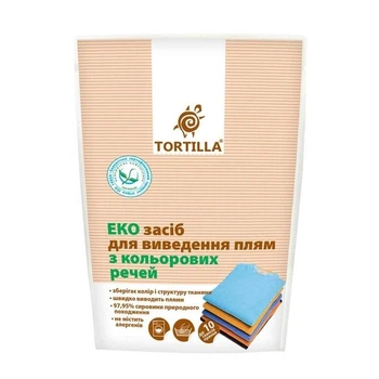 Эко пятновыводитель из цветных вещей Tortilla 200 г ( 4820049380606 )