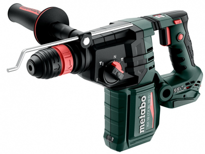 Перфоратор акумуляторний Metabo kh 18 ltx bl 28 q, b, SDS-plus, 18в, 3Дж, 3 режими, 0-1000обмін, 3.4кг, без акб і зп 601715850