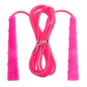 Скакалка с PVC жгутом (l-2,8м, d-5мм, розовый) (FI-3513-5)