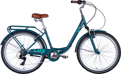 Велосипед Dorozhnik LUX AM Vbr ST 26" 17" 2024 Изумрудный (м) (OPS-D-26-244)