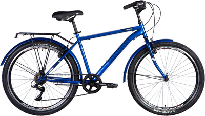Велосипед Discovery Prestige Man Vbr ST 26" 18" 2024 Синий (OPS-DIS-26-586)