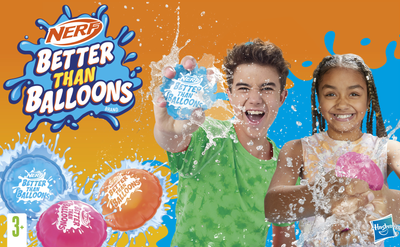 Набір іграшковий водний Hasbro Nerf Better Than Balloons Водяні кулі 100 шт (F8742)