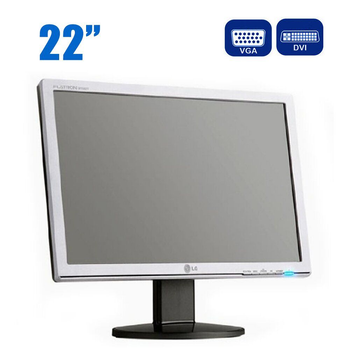 Монитор LG Flatron W2242T / 22" (1680x1050) TN / VGA, DVI / VESA 100x100 б/у