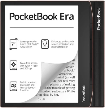 Електронна книга 7" PocketBook 700 Era 64GB Wi-Fi Sunset Copper