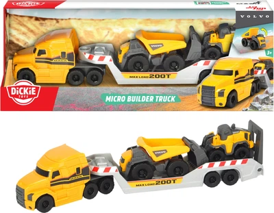 Игровой набор Dickie Toys Грузовик Мак с техникой Вольво (3725005) (4006333062100)