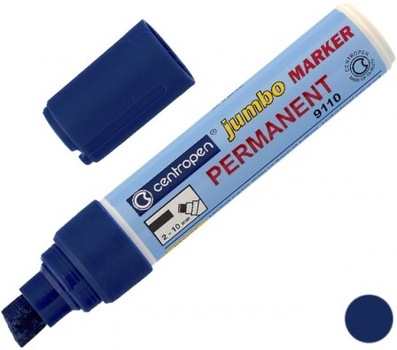 Marker Centropen Jumbo 2-10 mm Niebieski (8595013606940)