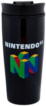 Кружка термос металева Nintendo N64 (5050574253659)