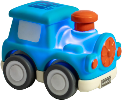 Игрушка Baby Team Мини-транспорт Синий паровозик (8604_синій паровозик)