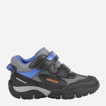 Buty sportowe chłopięce na rzepy Geox J162YA050BU-C0245 34 Czarny/Szary (8050036182746)