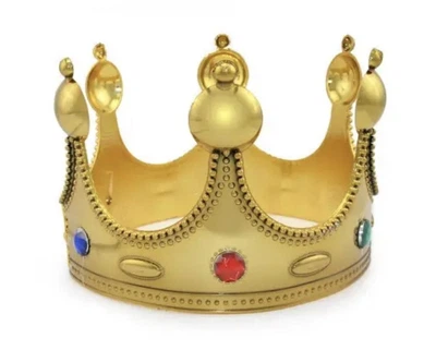 Корона короля Seta decor Золотая