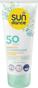 Сонцезахисний крем для чутливої ​​шкіри SUNDANCE Sensitive SPF 50, 100 мл (4066447578119)