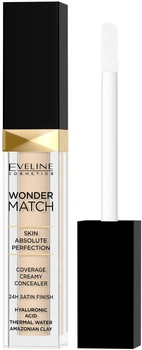 Консилер - Eveline Cosmetics Wonder Match Coverage Creamy Concealer 01 - Light (6.8ml) (980267-1148519074-2)