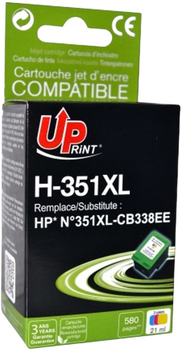 Картридж UPrint CB338EE для HP Color 21 мл (H-351XL-CL)