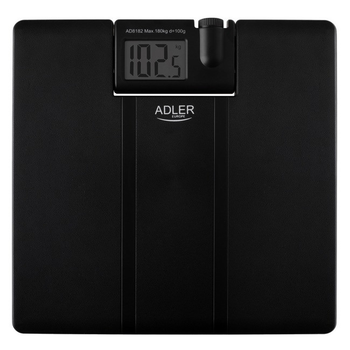 Напольные весы электронные Adler AD 8182 до 180 кг с проектором Black ТР