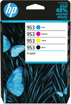 Набір картриджів HP 953 4 pack Color + Black (195122352202)