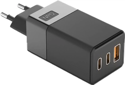 Зарядное устройство 3 порта - Profit U65 GaN 65W USB + 2Type-C
