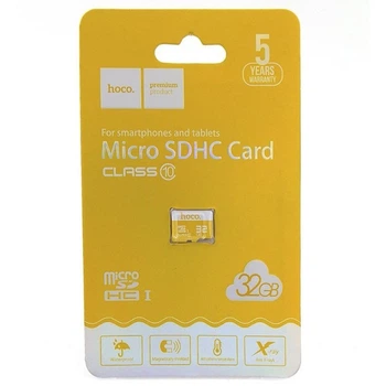 Карта пам'яті HOCO MicroSDHC 32gb Class 10