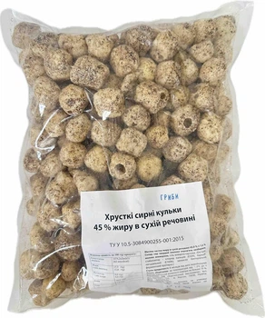 Сир хрусткий сушений Гриби 500 г