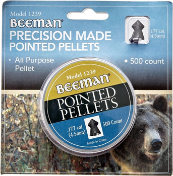 Пули Beeman Pointed 4.5 мм 500 шт/уп 0.55гр