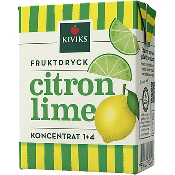 Цитрусовий Концентрат лимон + лайм Kiviks 200 мл kiviks_citron_2dl