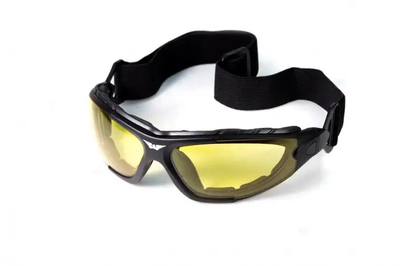 Окуляри захисні фотохромні Global Vision Shorty Photochromic (yellow) Anti-Fog