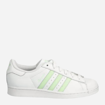 Жіночі кеди низькі adidas Originals Superstar W IE3005 36.5 (4UK) Білий/Салатовий (4066765905482)