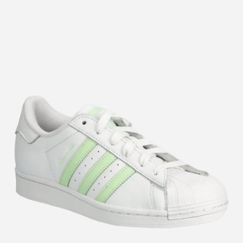 Sneakersy damskie do kostki adidas Originals Superstar W IE3005 38.5 (5.5UK) Biały/Seledynowy (4066765905499)