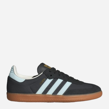 Tenisówki damskie do kostki adidas Originals Samba OG W ID0493 40.5 (7UK) Ciemnoszare (4066764200571)