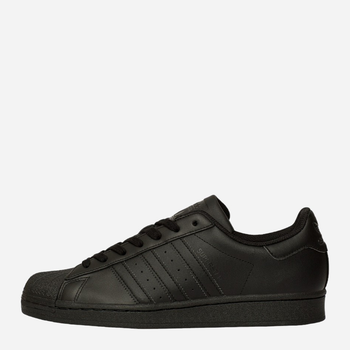 Sneakersy męskie skórzane adidas Originals Superstar EG4957 45.5 (10.5UK) Czarne (4062051411514)