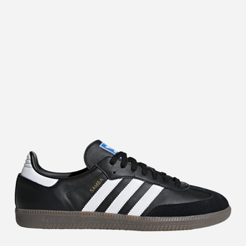 Tenisówki damskie ze skóry naturalnej adidas Originals Samba OG B75807 39.5 (6UK) 24.5 cm Czarne (4059811988546)