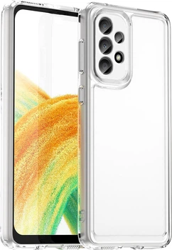 Силиконовый чехол Space Samsung Galaxy A52 A525 (прозрачный) (35804)
