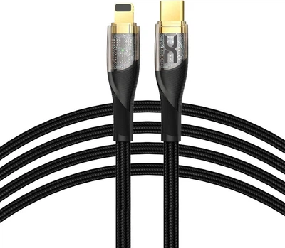 Интерфейсный кабель DC CL-23A 27W TypeC-Lightning Black (36976)