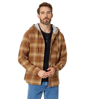 Толстовка O'Neill Clayton Hooded Flannel Shirt Dark Khaki, S (44