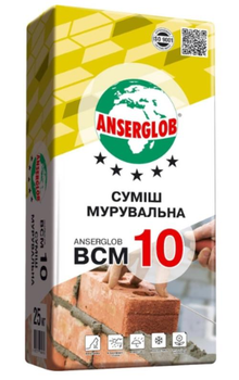 Суміш для мурування Anserglob BCМ 10 25 кг