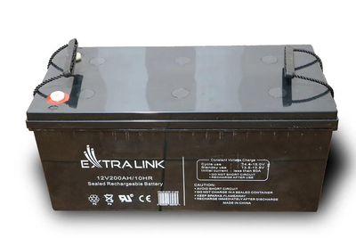 Тяговой Аккумулятор Глубокой Разрядки AGM 12V 200Ah ExtraLINK