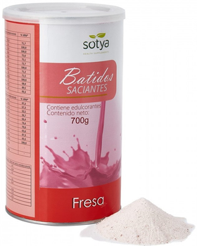 Koktajl Sotya Batido Saciante Strawberry 700 g (8427483010203)