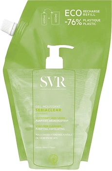 Очищающий гель - SVR Sebiaclear Gel Moussant (дой-пак) 400ml (1128167-13138800)