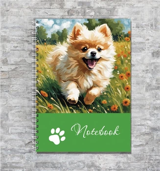 Блокнот А5 на спирали серия ШПИЦ ENTERSTORE (art. notebookA5spitz01)