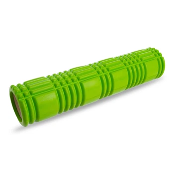 Ролер масажний циліндр (ролик мфр) 61см Grid 3D Roller EVA (d-14,5см, Салатовий) (FI-4941_Салатовий)