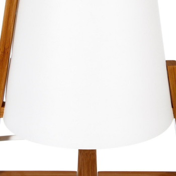 Lampa stołowa z bambusową podstawą Atmosphera 32 cm (3560238911648)