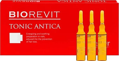 Лікувальна ампула для стимулювання росту волосся Antica 12шт*6 мл Le Сher