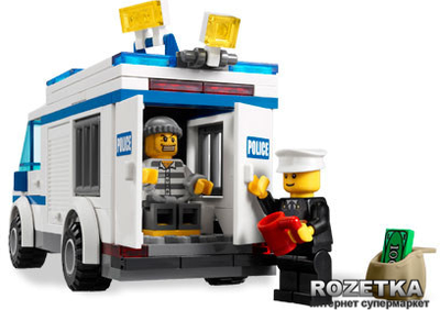 Пластмассовый конструктор LEGO City Перевозка заключённых 7286