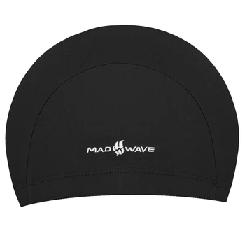 Шапочка для плавания M-D Lycra Junior (нейлон, лайкра, Черный) (M052001_Черный)